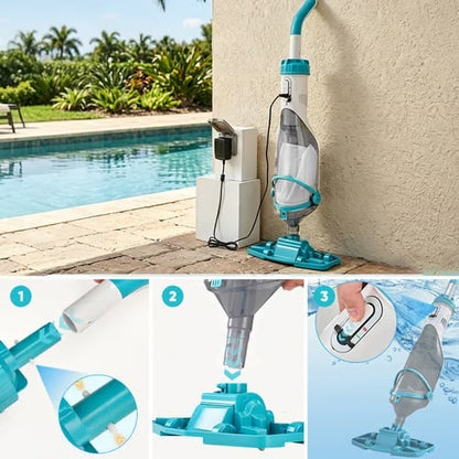 AquaVac™ | Kabelloser Pool- & Spa-Sauger