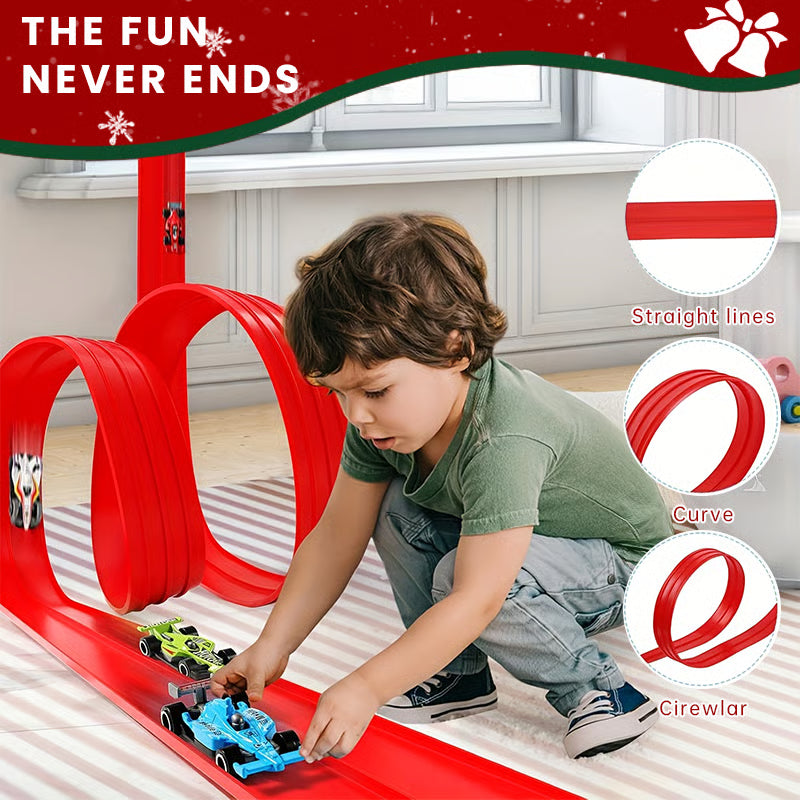 RacerX – DIY Flexible Hot Wheels Rennbahn | 50% RABATT