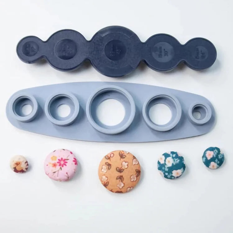 OneTouch Button-Maker-Set – DIY-Werkzeug für stoffbezogene Knöpfe