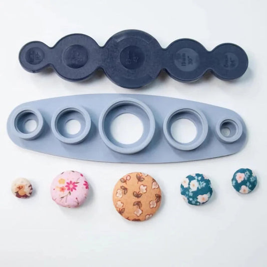 OneTouch Button-Maker-Set – DIY-Werkzeug für stoffbezogene Knöpfe