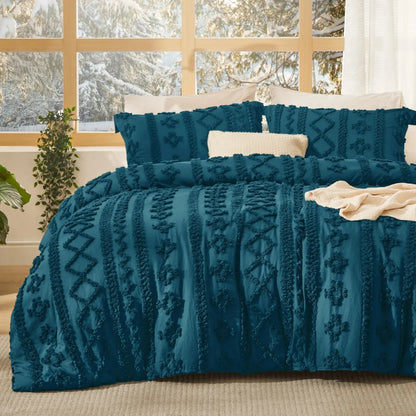 CozyNest™ | Weiches Boho-Bettdecken-Set mit Kissenbezügen | Letzter Tag Rabatt!