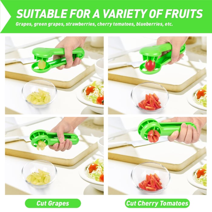 GrapeCutter™ – Für perfekt geschnittene Obststücke in Sekunden! [Letzter Tag Rabatt]