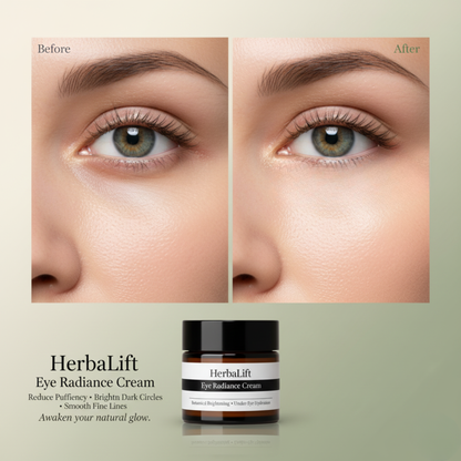 VivaLuxe Eye Elixir — Feuchtigkeitsspendende Augencreme gegen dunkle Augenringe, Schwellungen & feine Linien