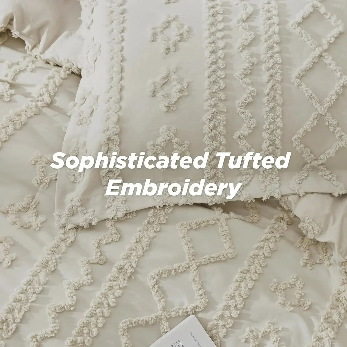 CozyNest™ | Weiches Boho-Bettdecken-Set mit Kissenbezügen | Letzter Tag Rabatt!