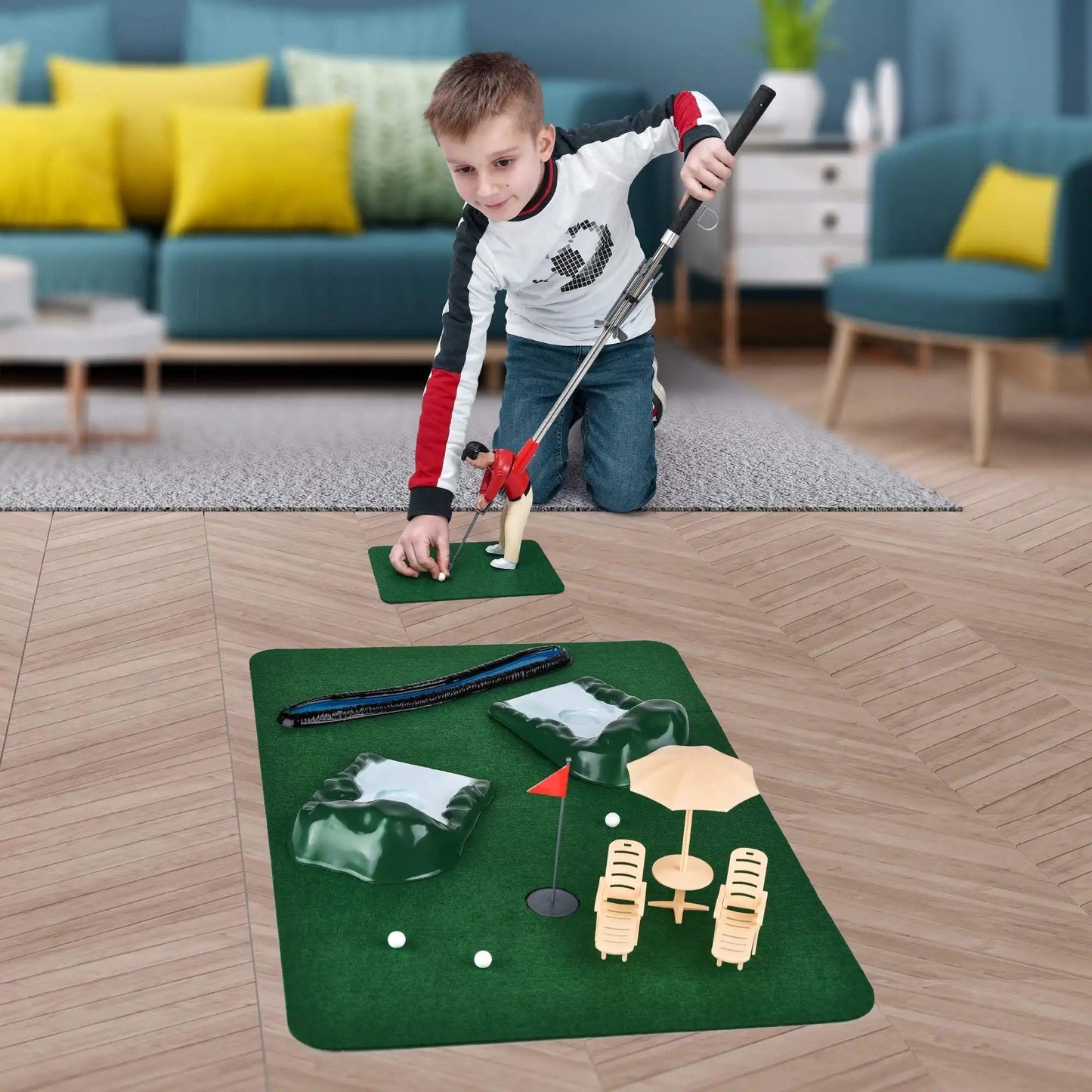 HomePutt – Indoor Golf Set | 50% RABATT