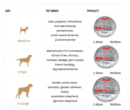Hundebett | Waschbar & Weich | Gemütliches Komfortdesign
