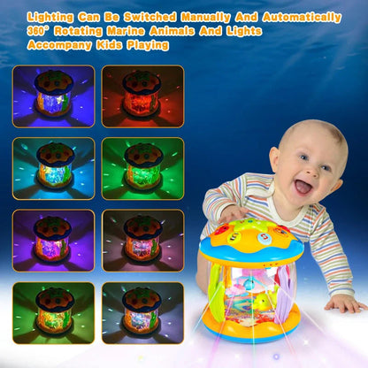 BrightSplash™ | Fesselndes Ozeanspielzeug zur Förderung der Sinne und Fähigkeiten von Babys