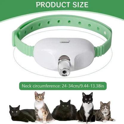 PawLuxe™ | Interaktives Laser-Spielzeughalsband für Katzen