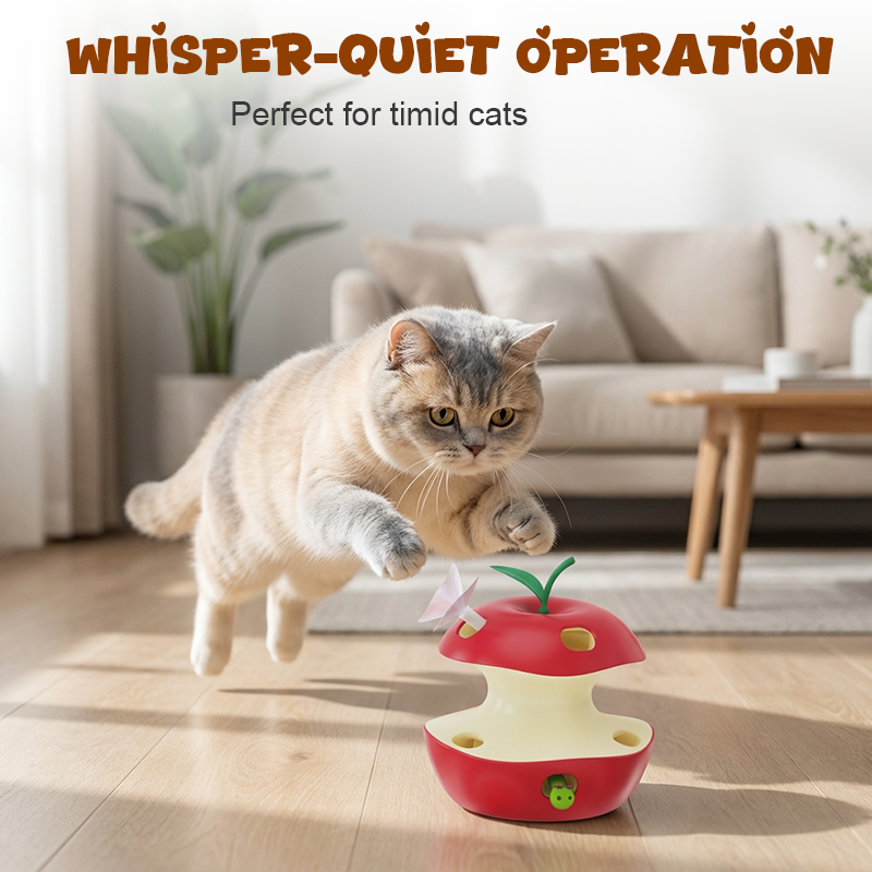 PounceCraze™ | Katzenspielzeug – Interaktiv, Sensor gesteuert & USB