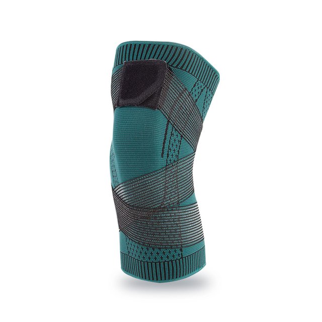 Sportliche Kniebandage – Kompressionsstütze als Sleeve