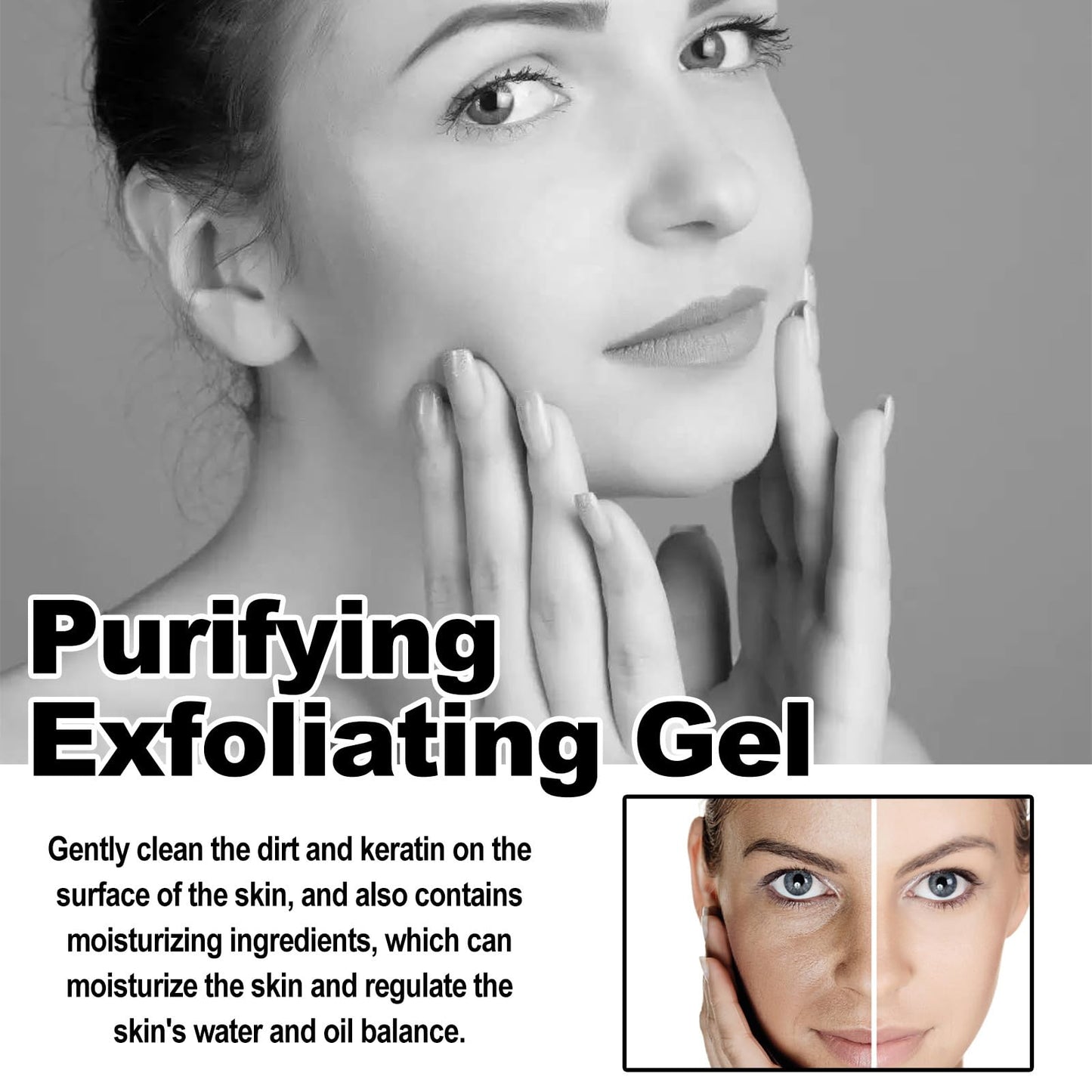 LumaVive — Reinigendes Peeling-Gel für glatte Haut