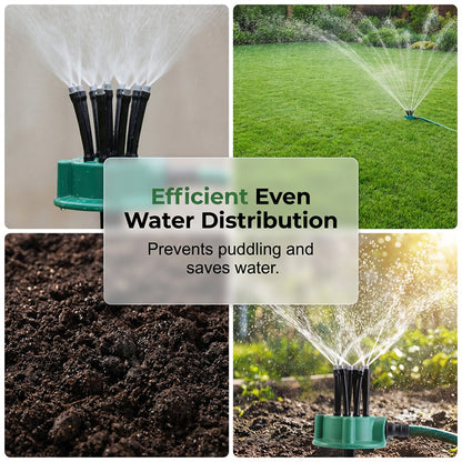 FlexRain™ | Flexibler Garten-Sprinkler mit individuell einstellbaren Sprüharmen