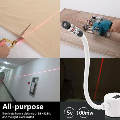 StitchGuide – magnetisches Laser‑Nähhilfsmittel zum exakten Ausrichten