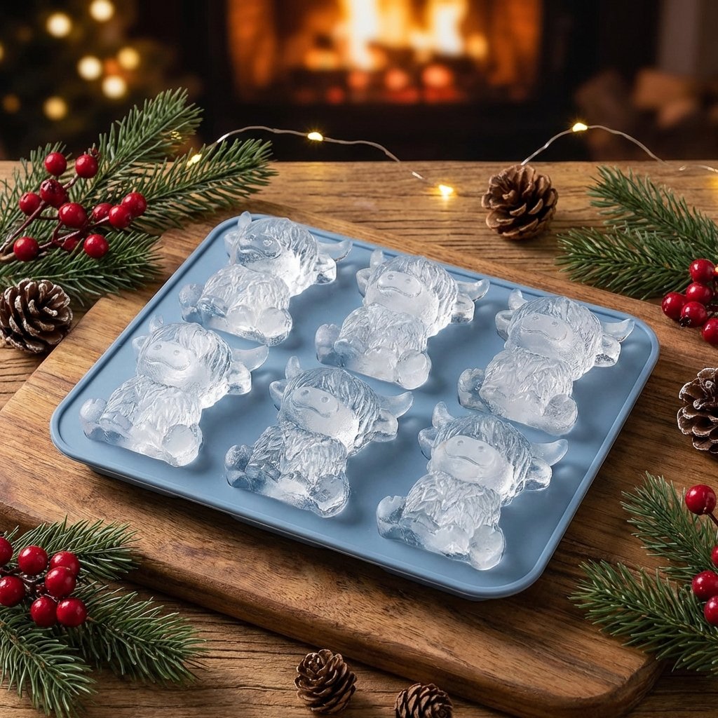 HighlandChill — Kuh Eiswürfel Form | 1+1 GRATIS