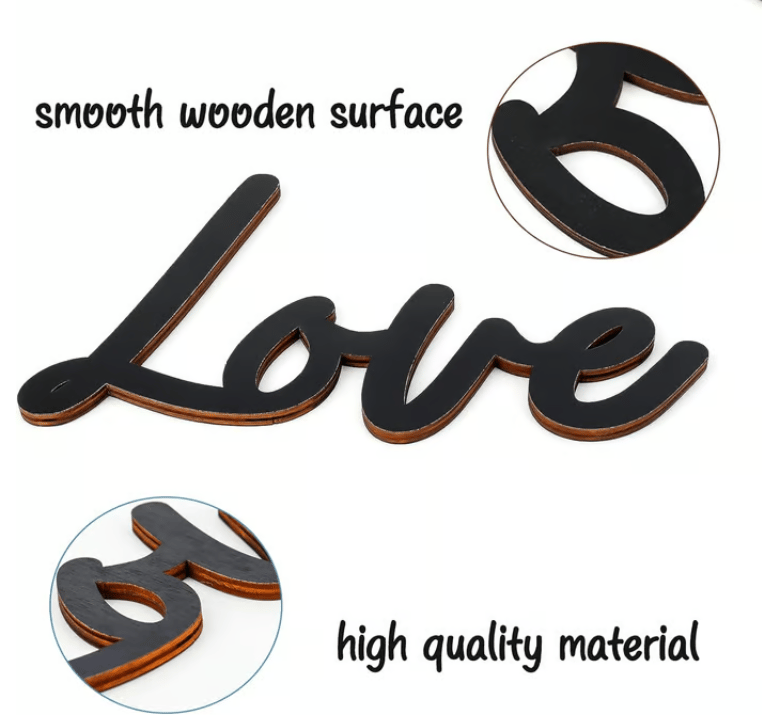 HearthSign Wandbeschriftung – Dekorative Schrift ohne Bohren