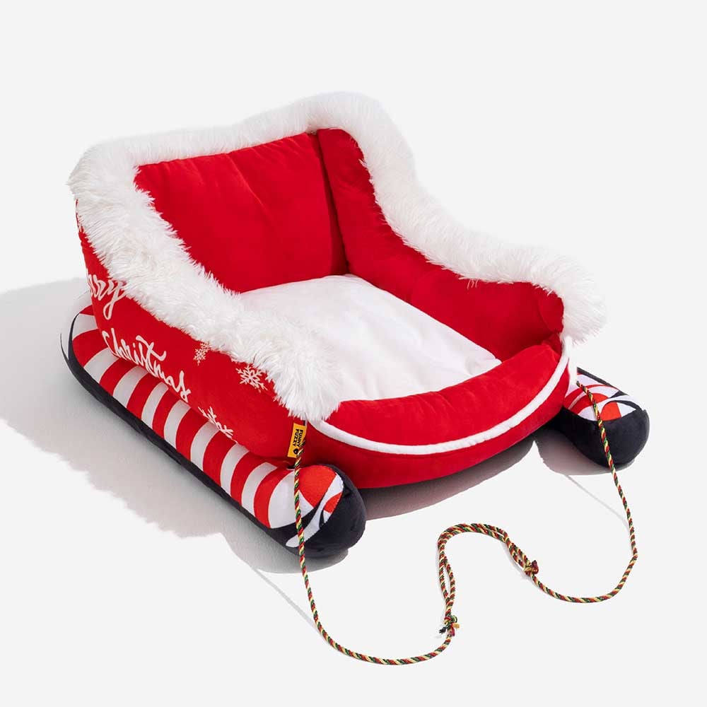 PawSleigh™ |  Das saisonale Hundebett für gemütliche Winterträume