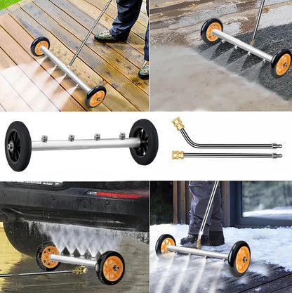 TurboClean™ | 2-in-1 Unterboden- & Flächenreiniger für Hochdruckreiniger