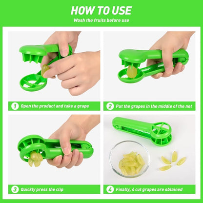GrapeCutter™ – Für perfekt geschnittene Obststücke in Sekunden! [Letzter Tag Rabatt]