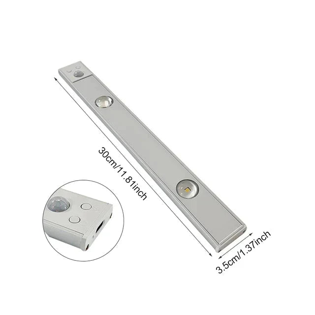 MotionGlow™ | Kabellose LED-Sensorleuchte mit 3 Lichtfarben