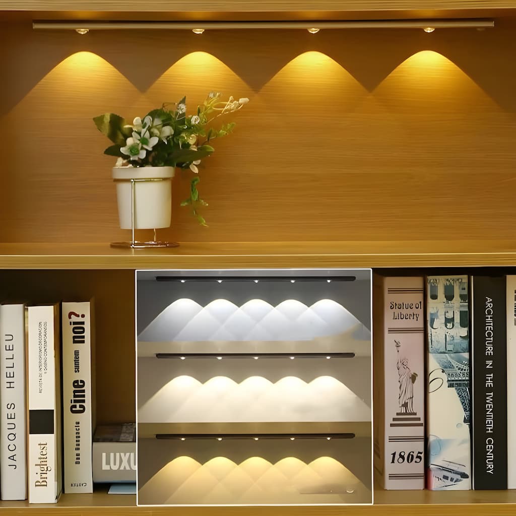 MotionGlow™ | Kabellose LED-Sensorleuchte mit 3 Lichtfarben