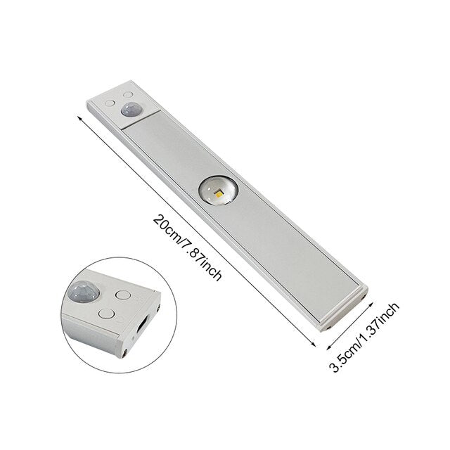 MotionGlow™ | Kabellose LED-Sensorleuchte mit 3 Lichtfarben