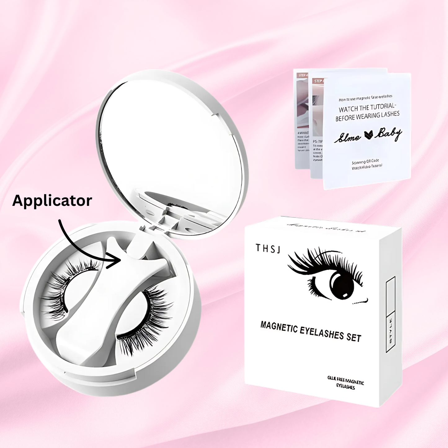 BeauAlori Magnetisches Wimpern-Set – Einfache Anwendung (Neue Edition)