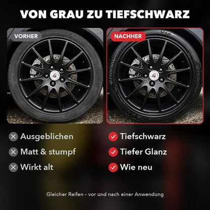 TireGloss™ | Reifenpflege mit Glanzeffekt 🚗 – Verleihe deinen Reifen wieder ein tiefschwarzes, gepflegtes Aussehen!