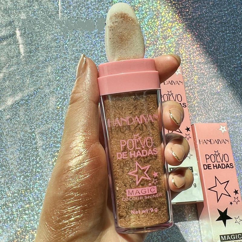 LumaBlaze — Schimmer-Puder-Highlighter-Stick für strahlenden Glow im Gesicht & am Körper