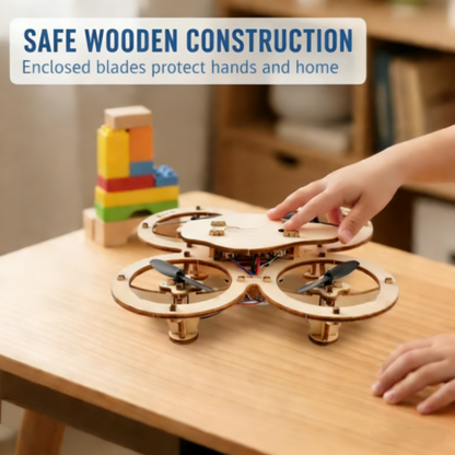 AeroCraft Holz – DIY Drohnen-Set | 50% RABATT