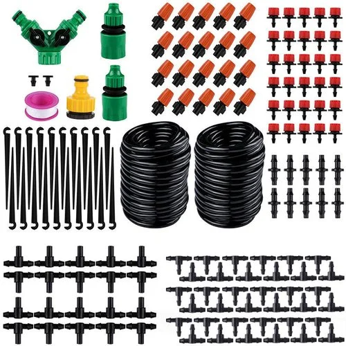 Garten-Tropfbewässerungs-Set mit verstellbaren Sprühdüsen