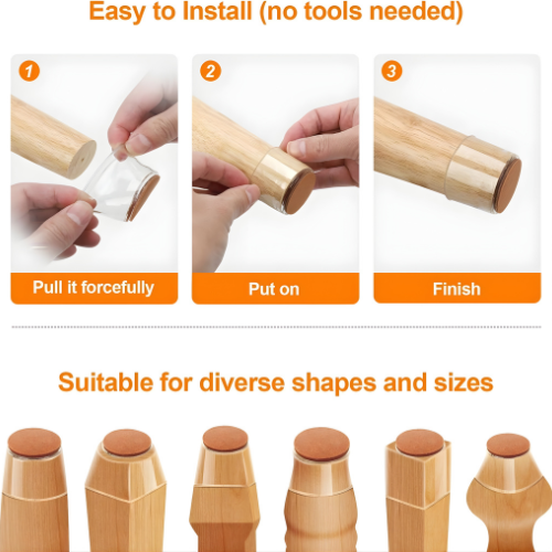 SlipShield Guards — Bodenschoner-Pads für Möbelbeine