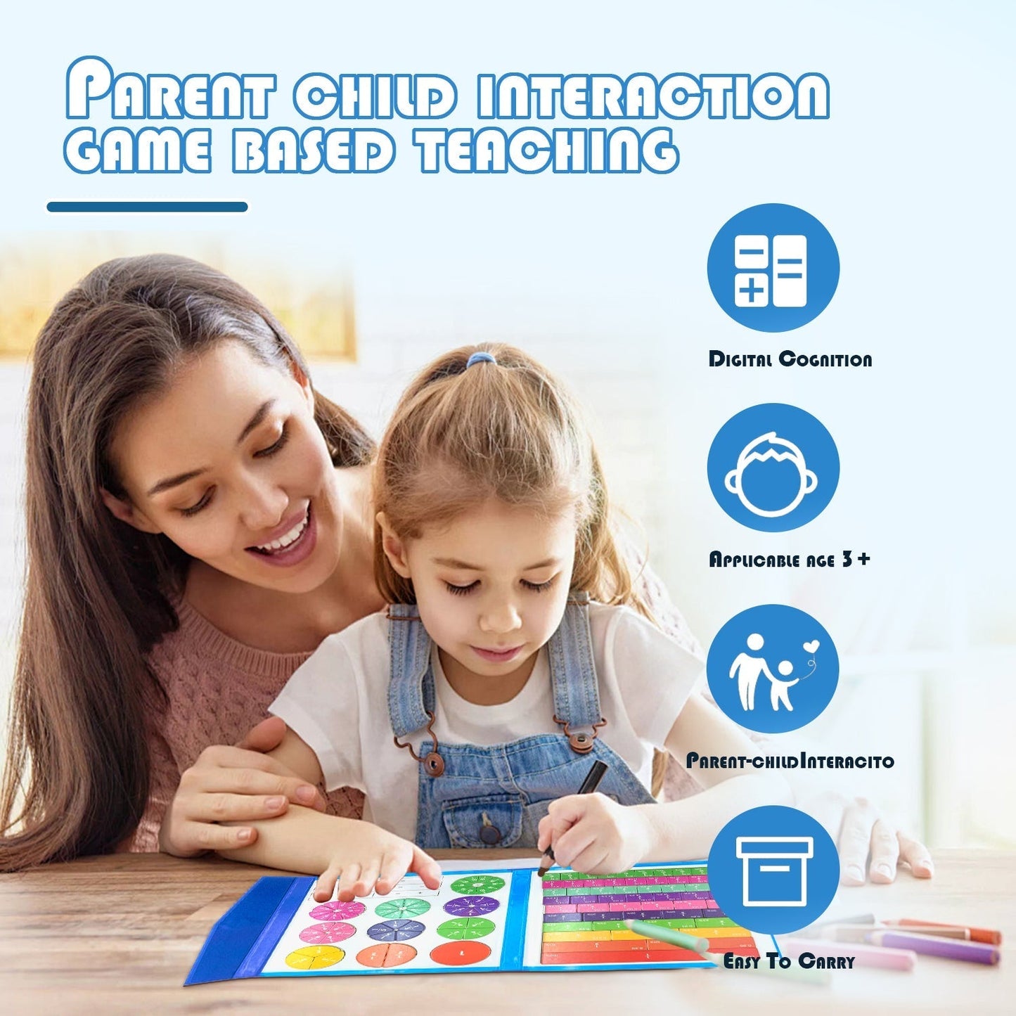 MathMagi - Fraction Explorer Tafel - Weckt die Liebe zur Mathematik | 50% RABATT