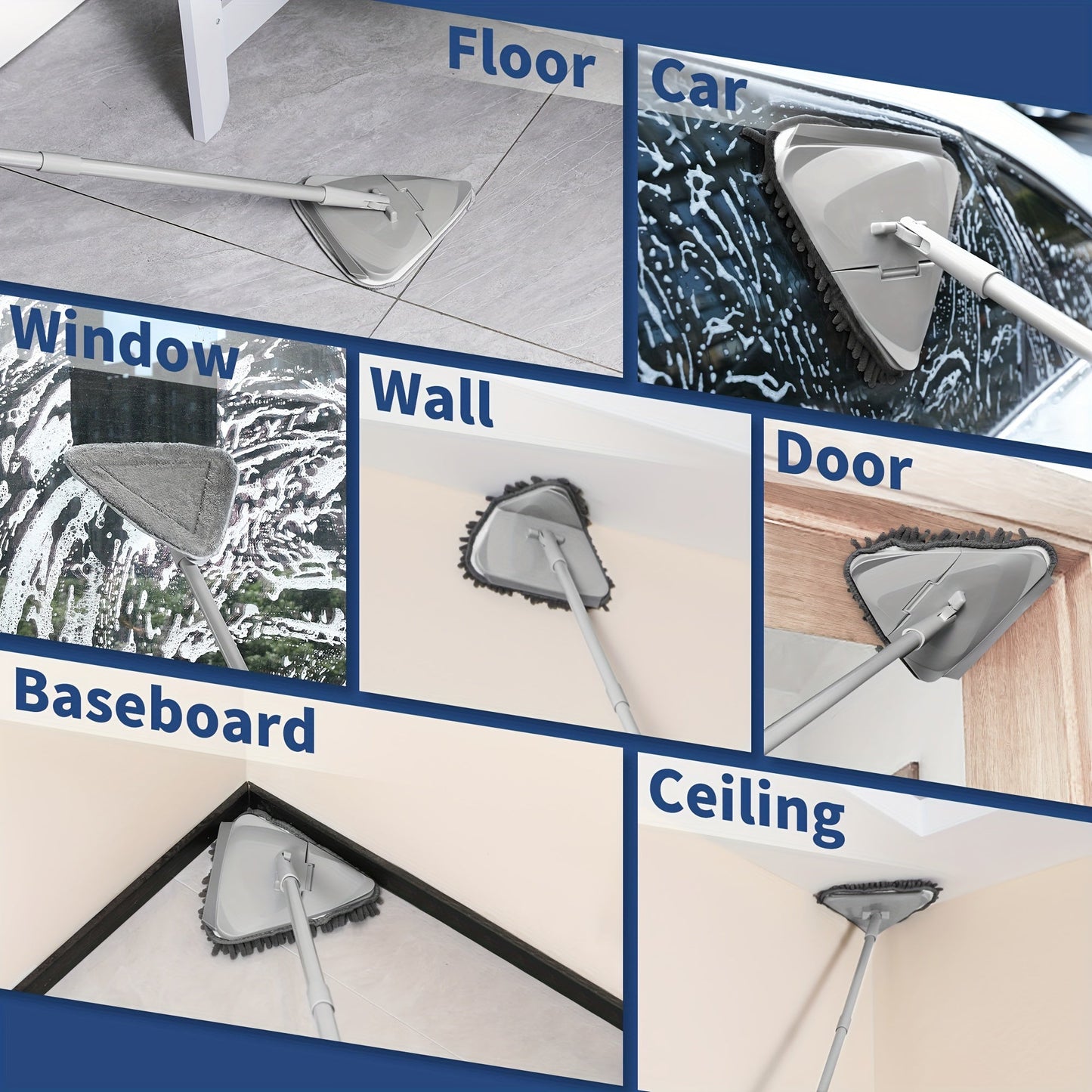 MaxReach All-in-One Teleskop-Reinigungsmopp