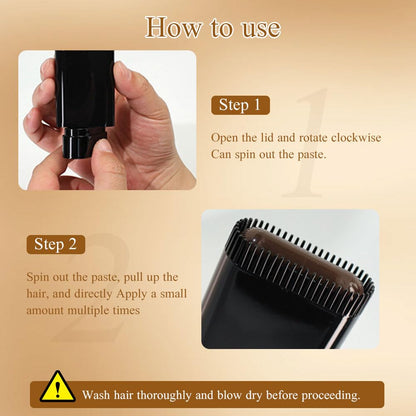CoraTint — Haaransatz-Touch-up-Puderstick mit Kamm-Applikator