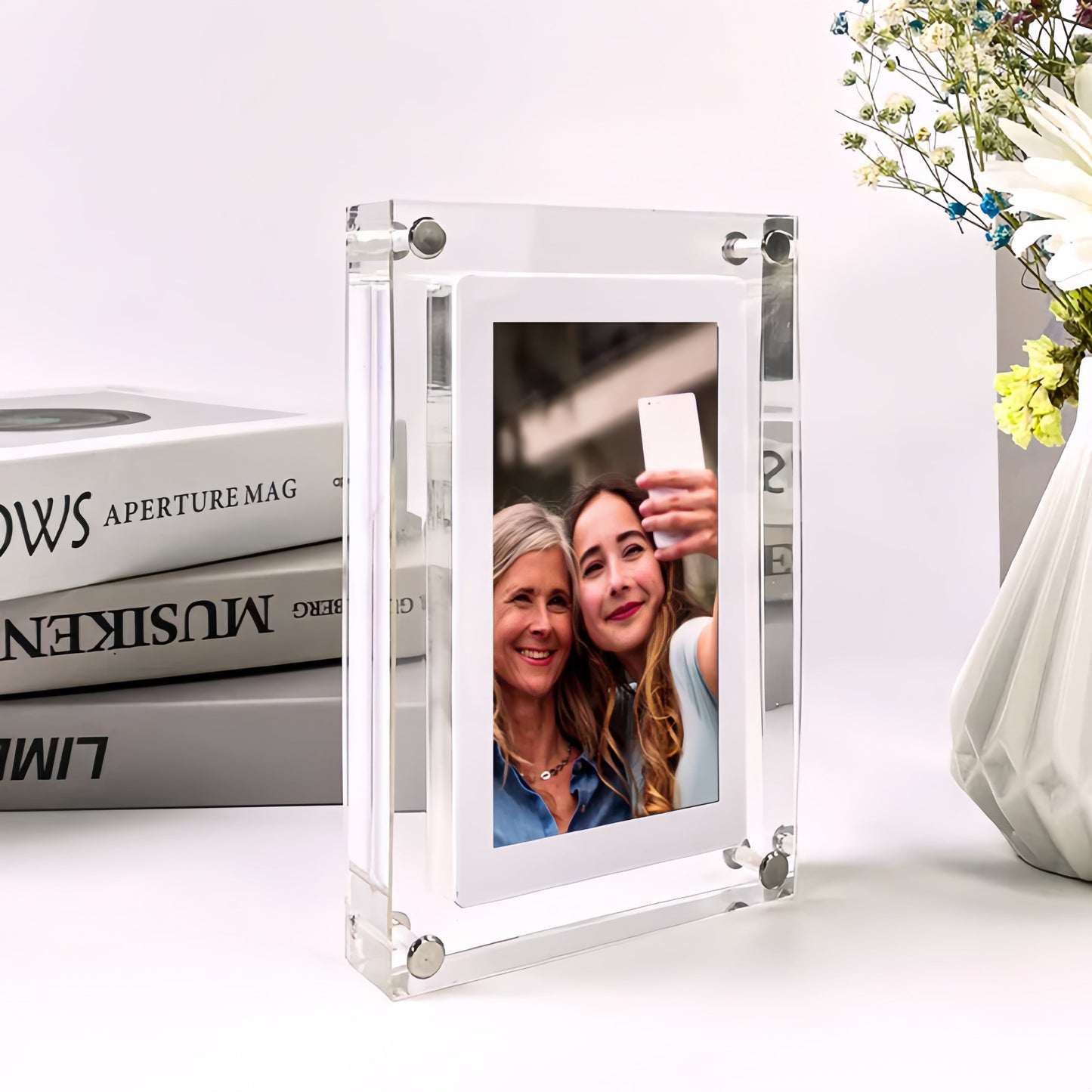 MemoFrame™ | Digitaler Video-Fotorahmen – Schönste Erinnerungen immer wieder erleben