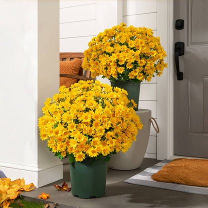 EverFall – Künstliche Herbst-Chrysantheme im Topf
