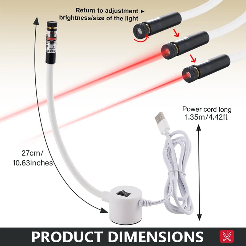 StitchGuide – magnetisches Laser‑Nähhilfsmittel zum exakten Ausrichten