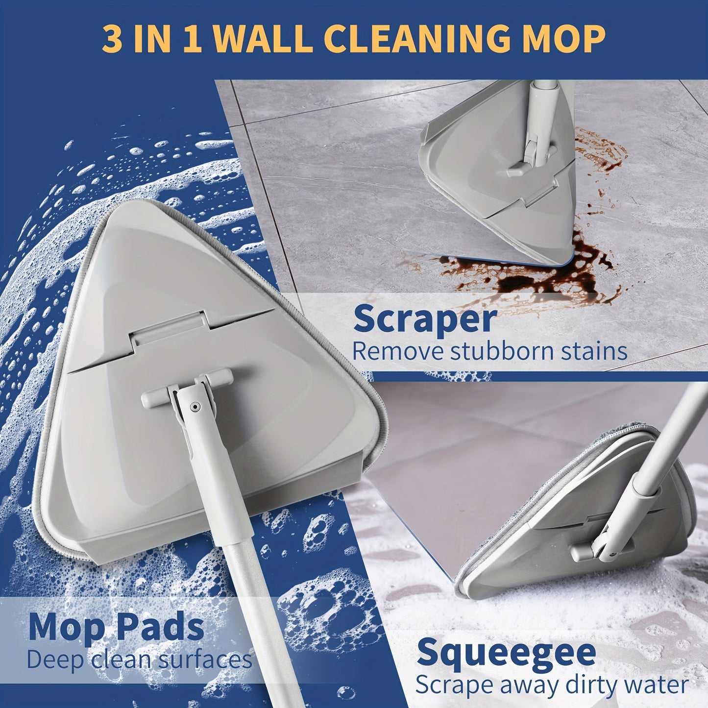 MaxReach All-in-One Teleskop-Reinigungsmopp