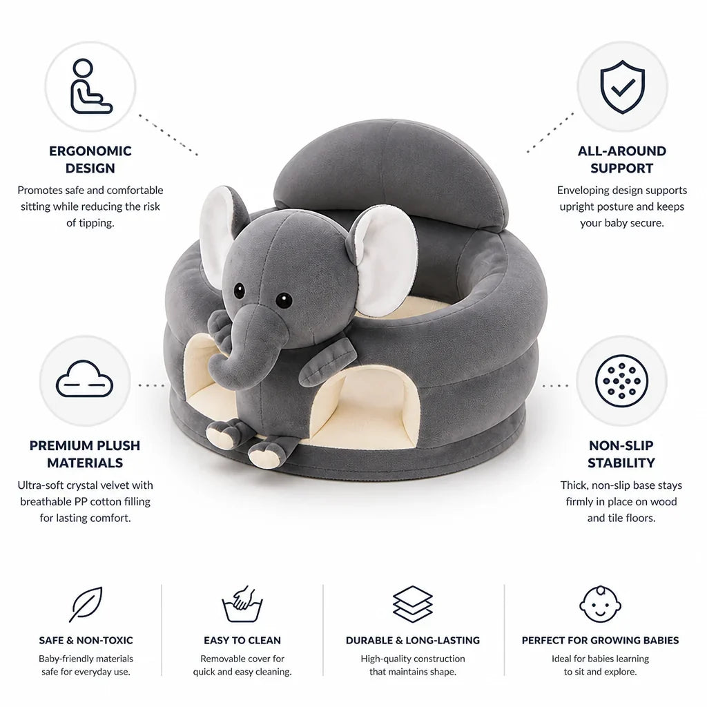 CozyNest™ – Hält Babys sicher, bequem und stabil beim Sitzen
