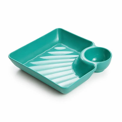 SnackKeeper™ | Snackteller mit integriertem Soßenfach