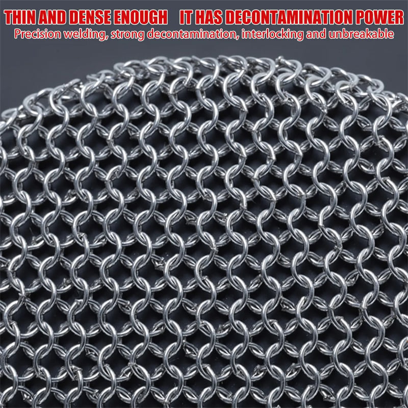 StahlPeeling™ Ergonomischer Schrubber aus Edelstahl