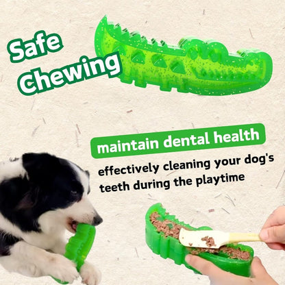 SnackSaver™ | Interaktives Krokodil-Hundespielzeug
