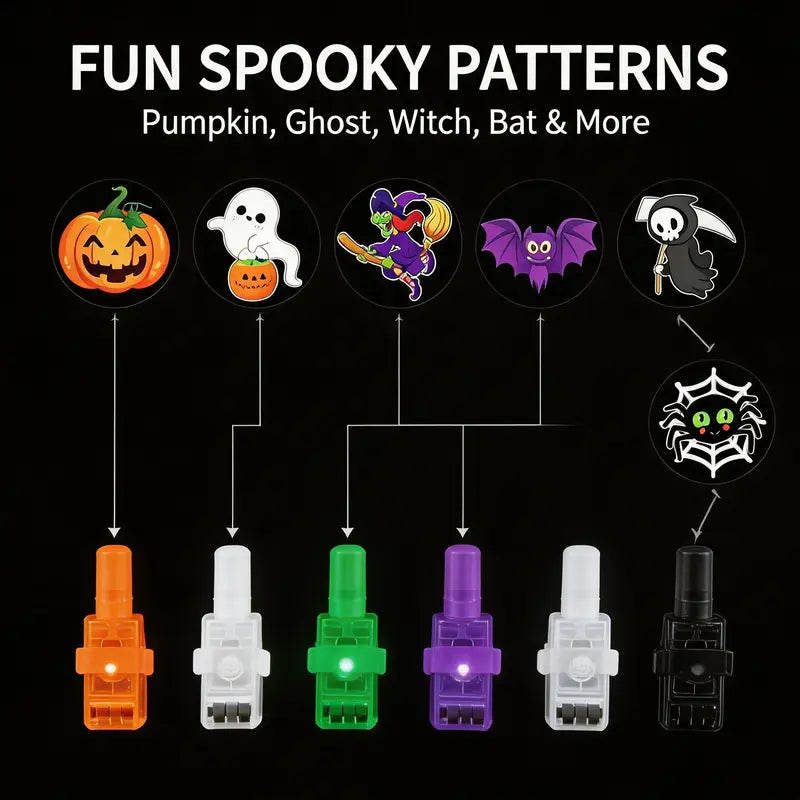 🎃 Halloween-Finger-Projektionslichter