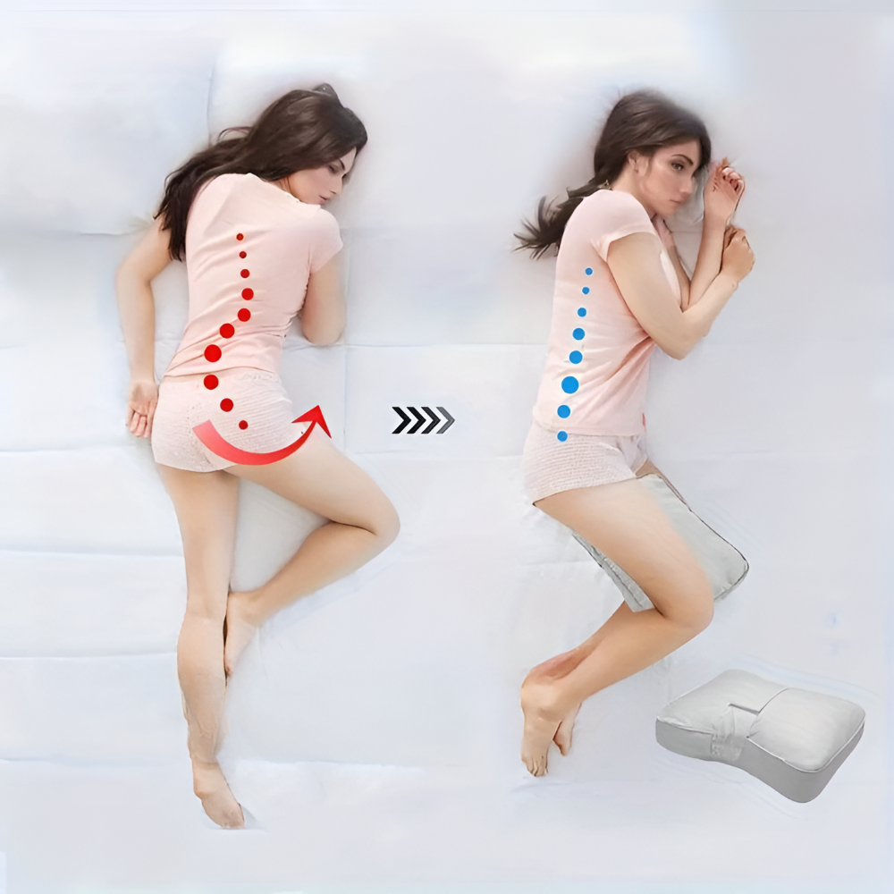 Memory-Foam-Kniekissen mit verstellbarem Beinriemen
