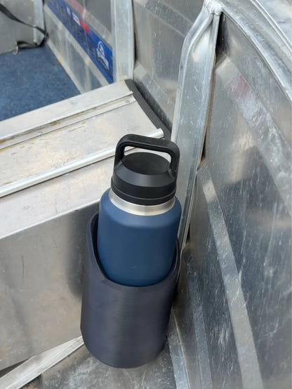 Magnetischer Flaschenhalter | Starker Halt & Geräuschfreie Aufbewahrung | 3D-gedruckt & UV-beständig | Für Werkstatt, Auto & Fitness