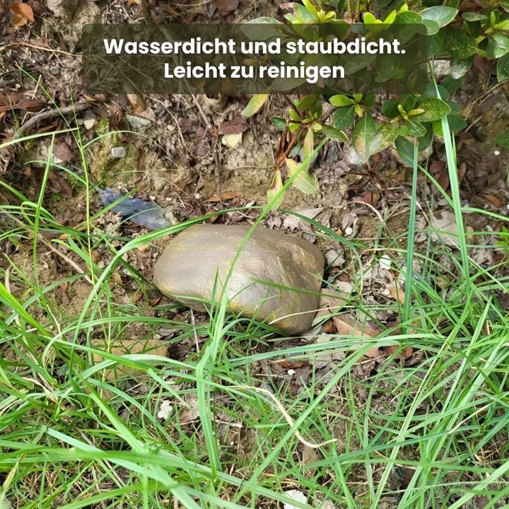 RockFort — Outdoor-Tarnstein als Schlüsseldepot mit Aufbewahrungsfach