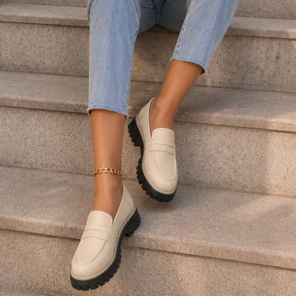 Wearbella – Slip-On-Loafer mit markanter Plateausohle