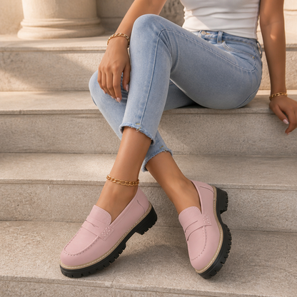 Wearbella – Slip-On-Loafer mit markanter Plateausohle