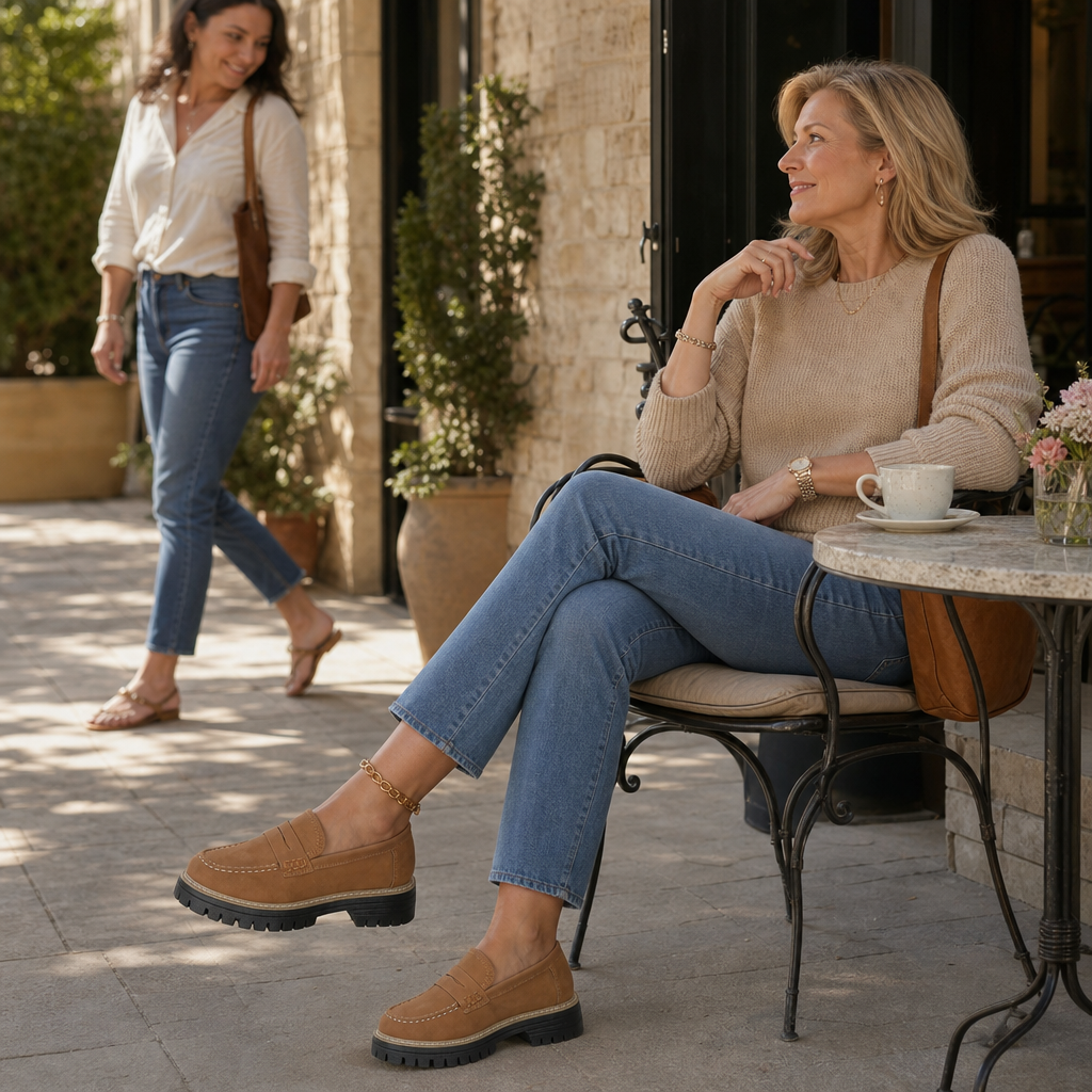 Wearbella – Slip-On-Loafer mit markanter Plateausohle