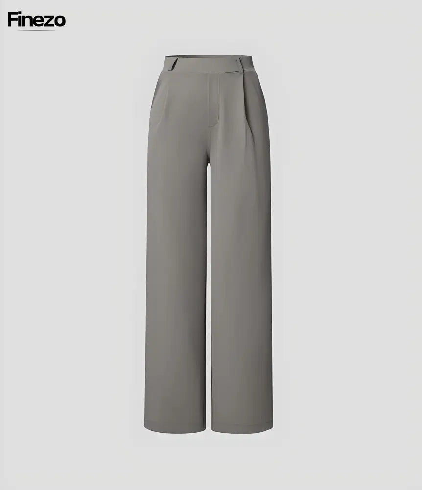 Finezo™ - Weite Damenhose mit Hoher Taille | Nur heute 1+1 GRATIS & kostenloser Versand!